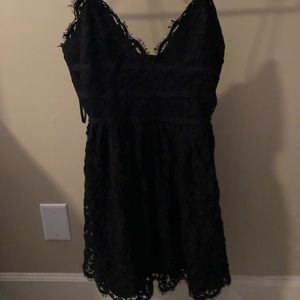 Black lace NBD dress NWT